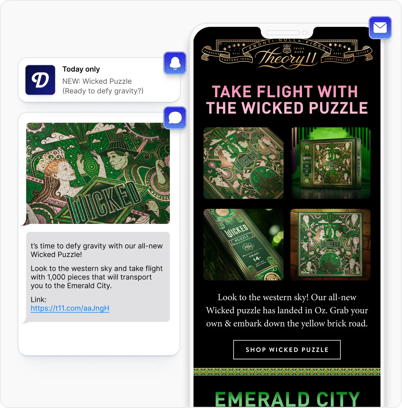 Email & SMS